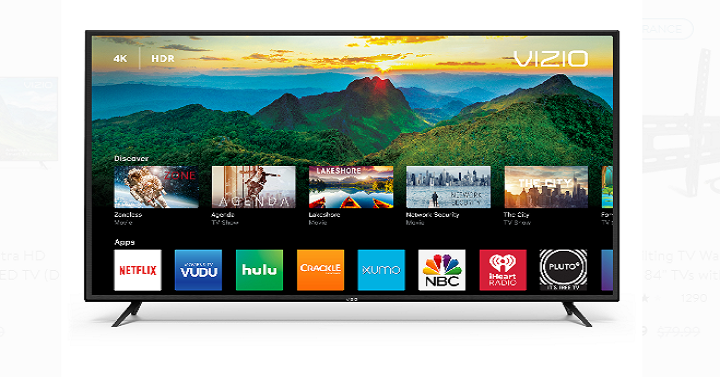 Vizio 60″ 4K 2160P Ultra HD LED TV Only $498 Shipped! (Reg. $700)