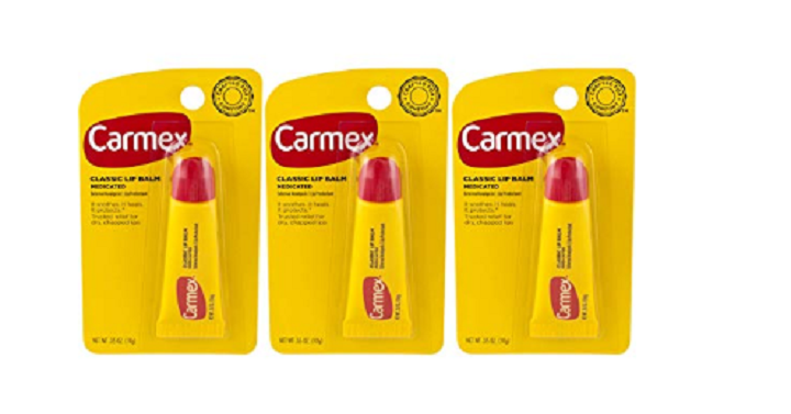 Carmex Classic Lip Balm 3 Pack Only $2.79! (Reg. $10)