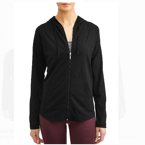 Women’s Zip Up Hooded Jacket (Multiple Colors) Only $6.50!