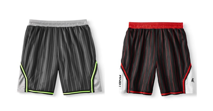 Boys AND1 Lightweight Basketball Shorts with Pockets Only $8.77!