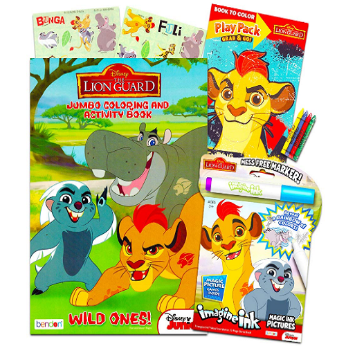 Disney Junior Lion Guard Coloring and Activity Book Set Just $6.95!