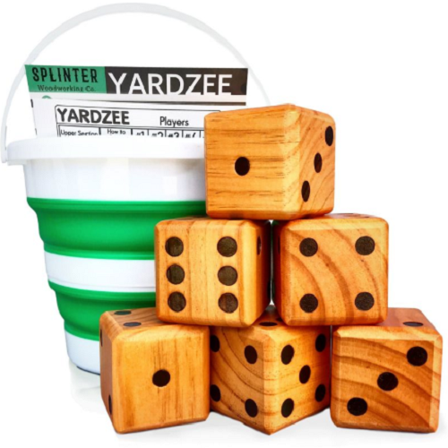 Yardzee & Yard Farkle Giant Yard Dice Set Only $39.76! (Reg. $65)