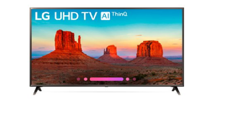 LG 55″ Class 4K (2160) HDR Smart LED UHD TV w/AI ThinQ Only $399.99 Shipped! (Reg. $700)