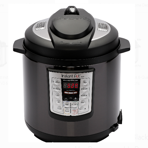 Instant Pot Stainless Steel 6qt 6-in-1 Multi-Use Pressure Cooker (Black or Red) Only $64.99 Shipped! (Reg. $100)