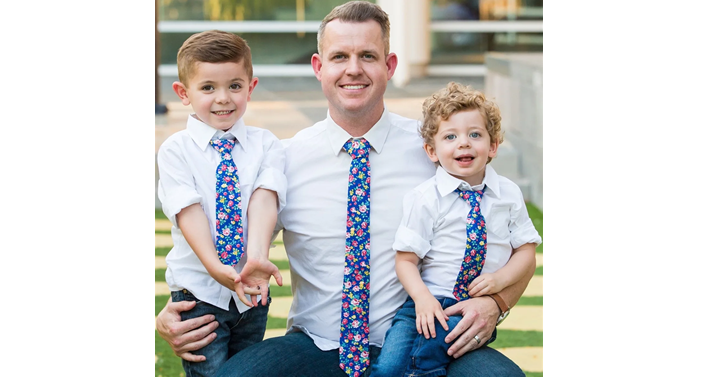 Daddy & Me Ties Blowout from Jane – SO MANY Styles – Just $7.99!