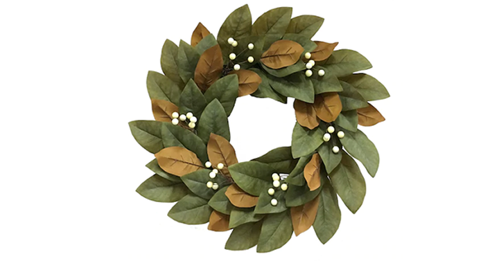 SONOMA Goods for Life Artificial Magnolia Leaf Wreath – Just $28.79! Spring decorating!