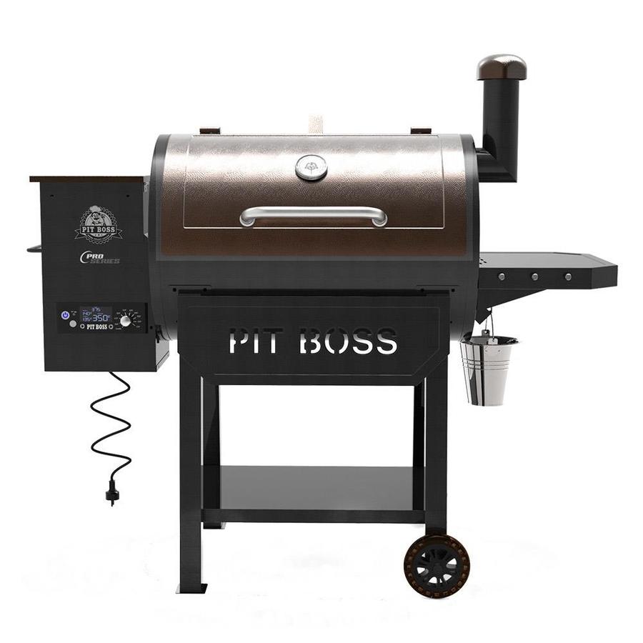 Pit Boss Pro Series 820-sq in Black and Chestnut Pellet Grill Only $399.00! (Reg $499.00)