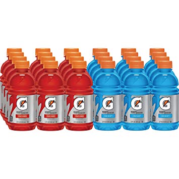 Gatorade Fruit Punch and Cool Blue Variety Pack, 12 Ounce (Pack of 24)—$8.14!