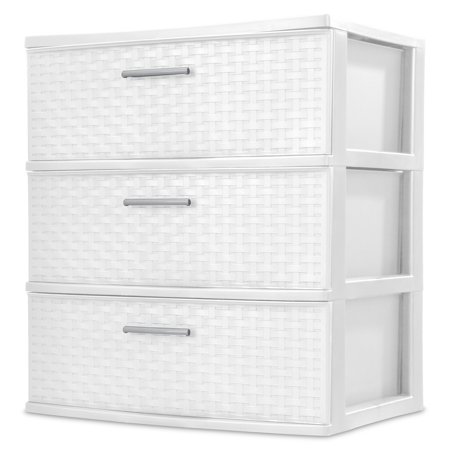 Sterilite 3 Drawer Wide Weave Tower Only $19.99! (Reg $22.44)