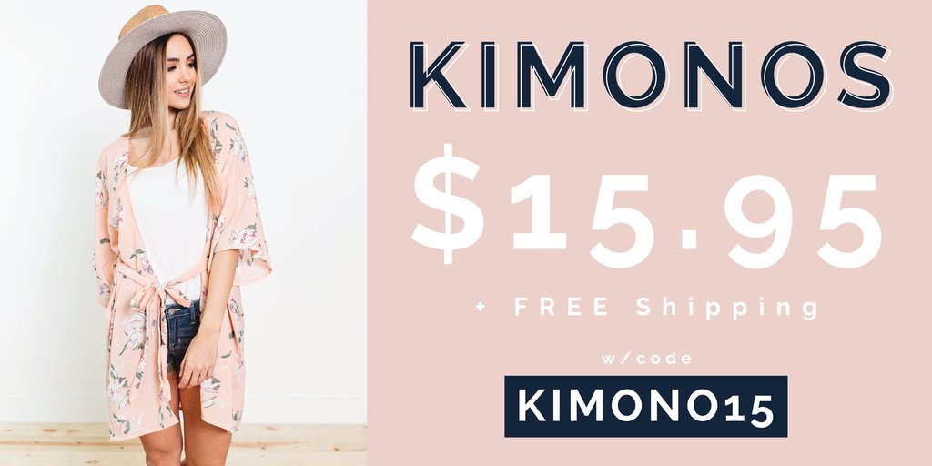 Cents of Style What We Wear Wednesday! CUTE Spring Kimonos – Just $15.95! FREE SHIPPING!