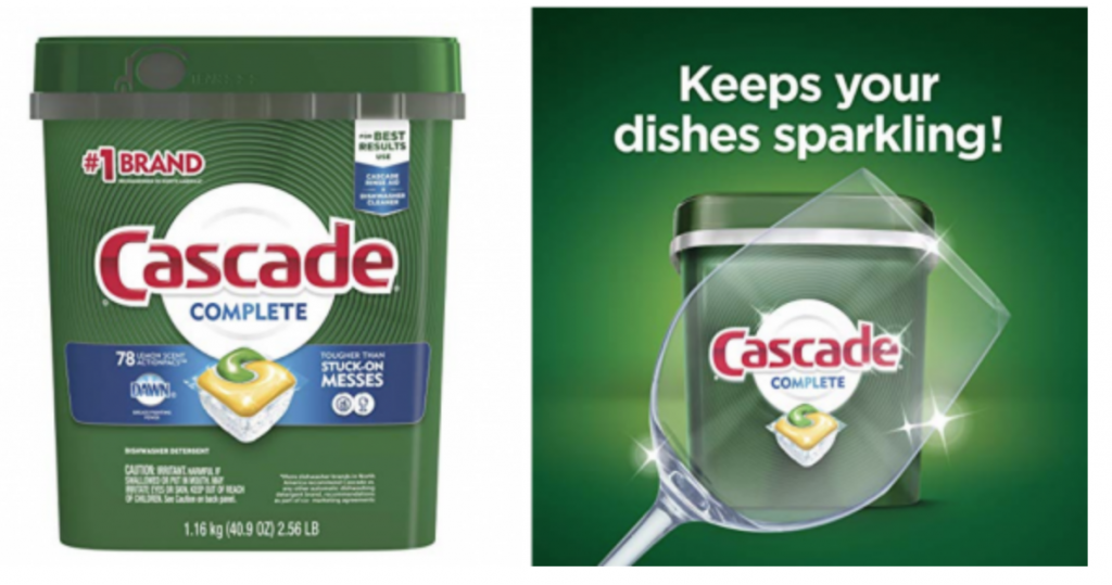 Cascade Actionpacs Dishwasher Detergent 78-Count Just $15.45 Shipped!