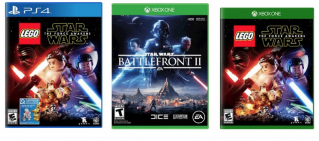 Star Wars Video Games Just $9.99 Today Only!