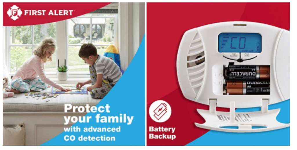 First Alert Dual-Power Carbon Monoxide Detector Alarm Just $29.19! (Reg. $59.99)