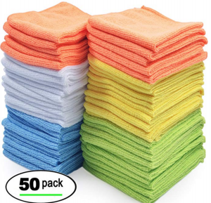 Best Microfiber Cleaning Cloths 50-Pack Just $15.19 Shipped!