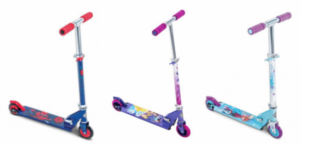 Huffy Inline Scooters Just $14.97! Spider-Man, Disney Princesses, TMNT & More!