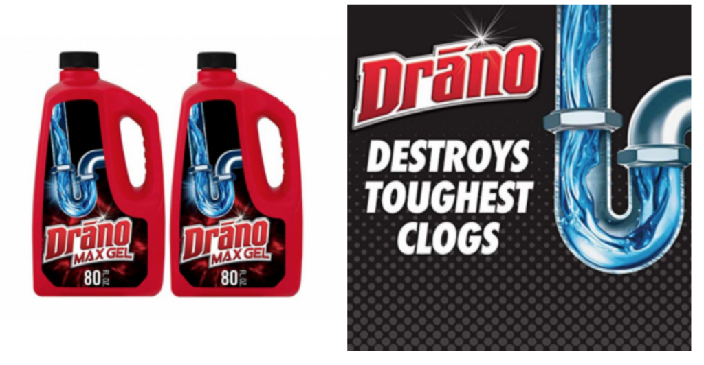 Drano Max Gel Clog Remover 2-Pack Just $8.74 Shipped!