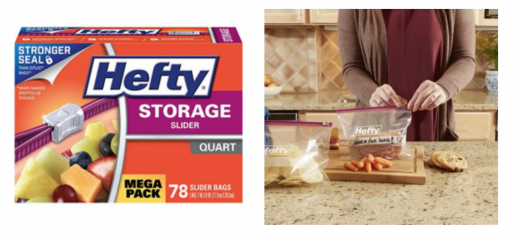 Hefty Slider Food Storage Bags 78-Count Just $4.43 Shipped!