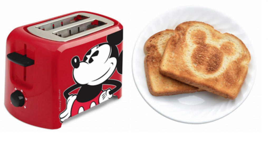 Disney Mickey Mouse 2 Slice Toaster $11.82! (Reg. $24.99)