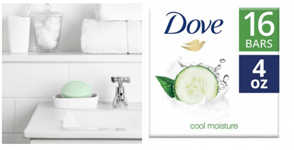 Dove Cucumber and Green Tea Beauty Bar 16-Count Just $11.86 Shipped!