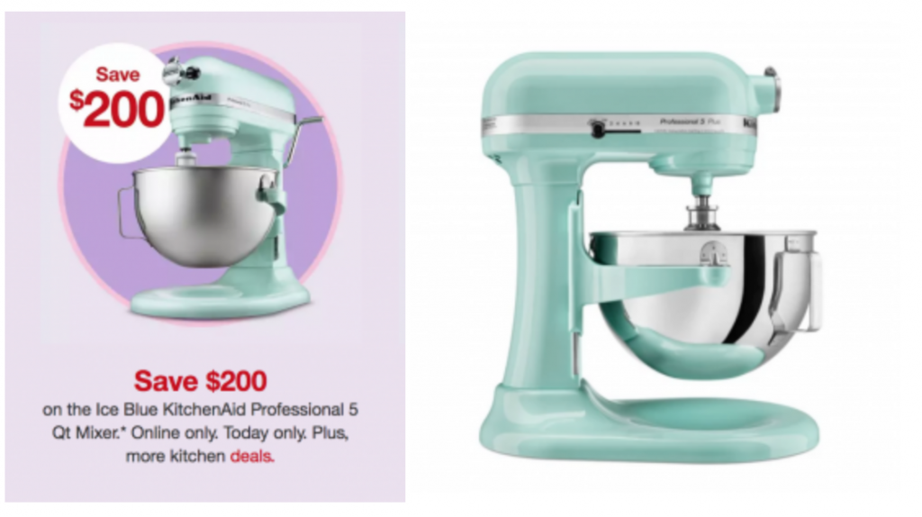 KitchenAid Professional 5-Quart Mixer Just $199.99 Today Only!