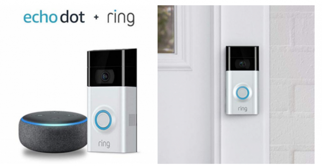 Ring Video Doorbell 2 with Echo Dot Just $169.00! (Reg. $248.99)