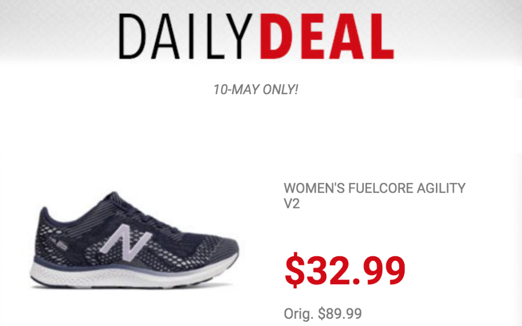 New Balance FuelCore Agility V2 Cross Trainers For Women Just $32.99 Today Only! (Reg. $89.99)