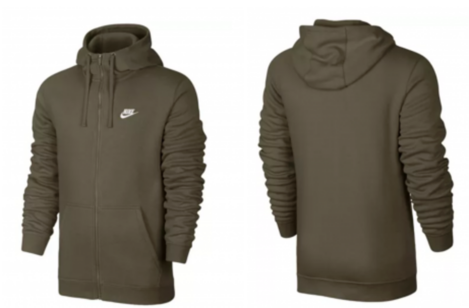 Nike Men’s Fleece Zip Hoodie Just $21.93! (Reg. $55.00)