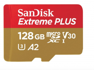 SanDisk – Extreme PLUS 128GB microSDXC Memory Card $29.99! (Reg. $67.99)