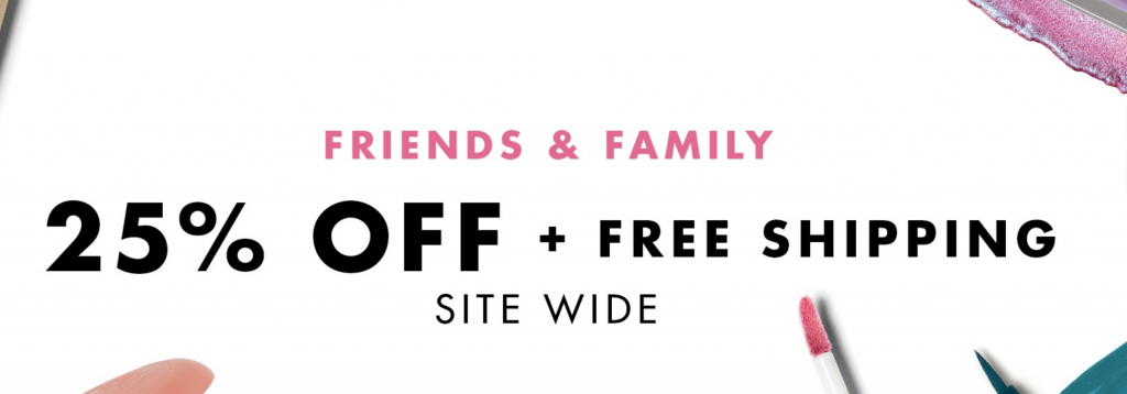Stila Cosmetics Friends & Family Sale! Save 25% Off & Get FREE Shipping!