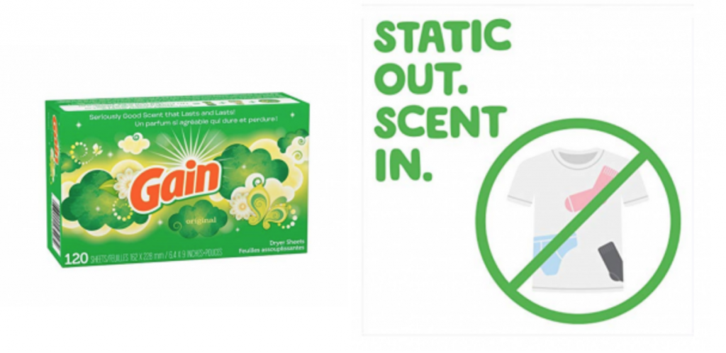 Gain Original Dryer Sheets, 120 Count Just $3.33 Shipped!