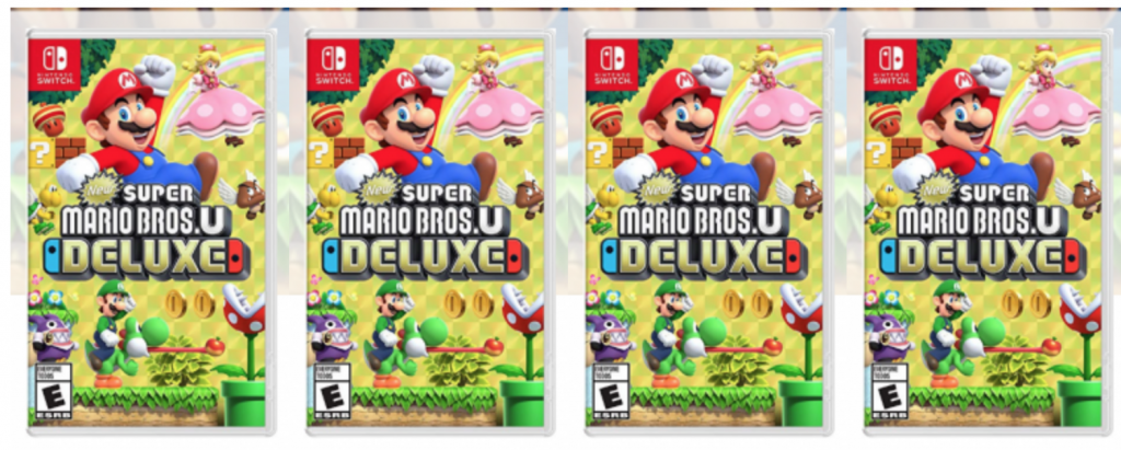 New Super Mario Bros. U Deluxe-Nintendo Switch Just $45.00! (Reg. $59.99)