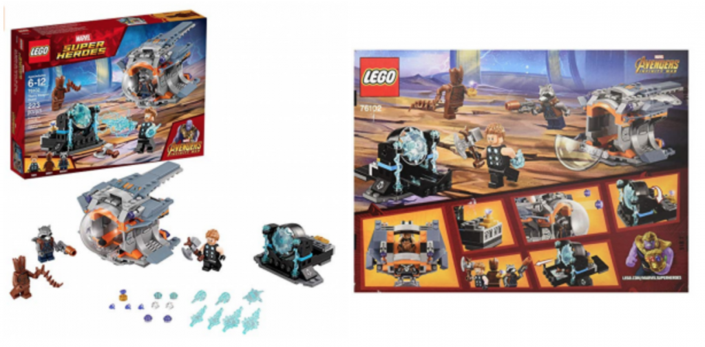 LEGO Marvel Super Heroes Avengers: Infinity War Thor’s Weapon Quest Just $12.99! (Reg. $19.99)
