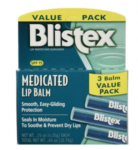 Blistex Medicated Lip Balm SPF 15 3-Count Just $2.70 Shipped!