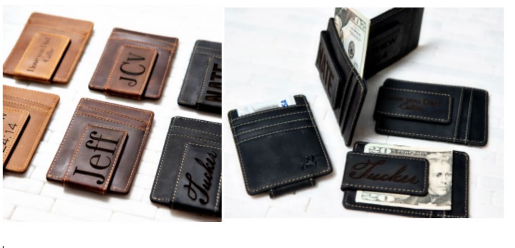 Custom Leather Money Clip Just $26.99! (Reg. $36.00) Perfect For Father’s Day!