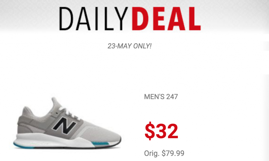 New Balance Men’s 247 Sneakers For Just $32.00! (Reg. $79.99)