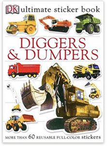 Ultimate Sticker Book: Diggers and Dumpers Just $6.99!