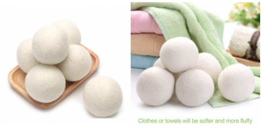 Wool Dryer Balls 6-Pack, XL Size Just $7.88!