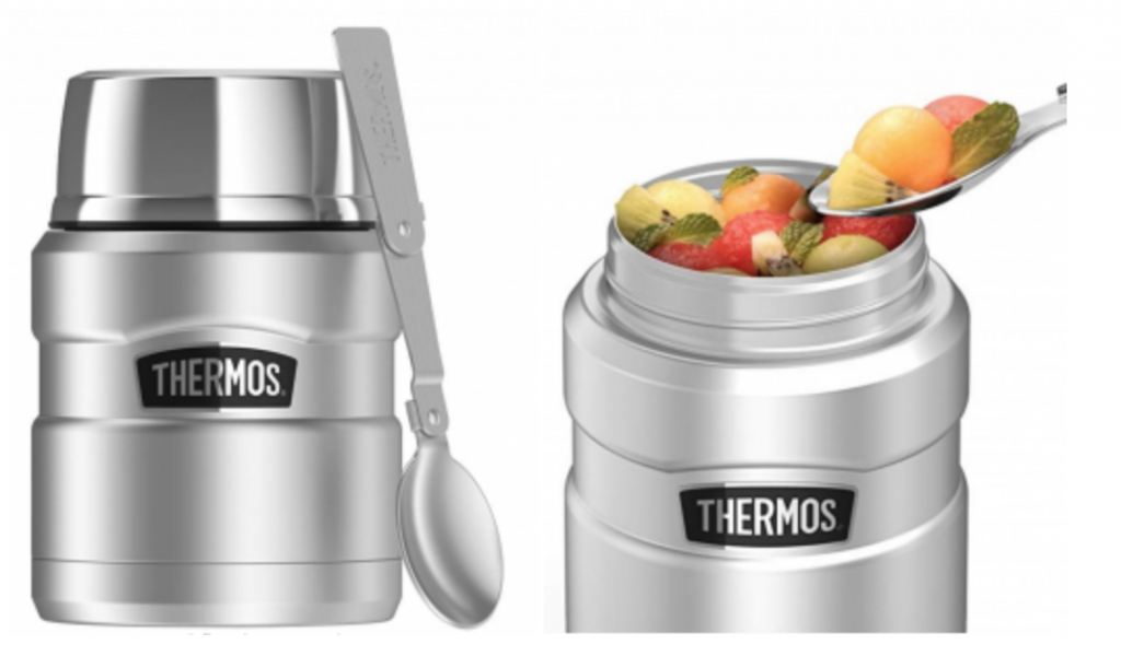 Thermos Stainless King 16oz Food Jar with Folding Spoon Just $16.00! (Reg. $24.99)