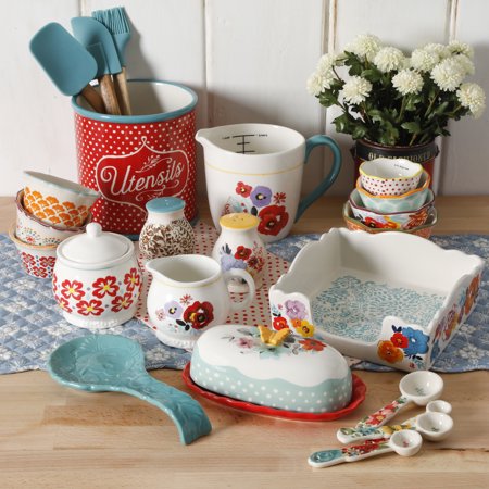 The Pioneer Woman Flea Market 25 Piece Pantry Essential Set Only $49.00! (That’s $2 Per Item!)
