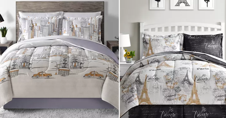 Macy’s: Get ANY Size 8-Piece Reversible Bedding Sets for Only $29.99! (Reg. $100) Today Only!