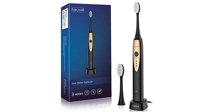 Save on Fairywill Sonic Electric Toothbrush! Just $22.49! Was $29.99!