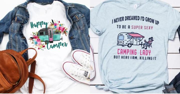 Let’s Go Camping Tees – Only $14.99!