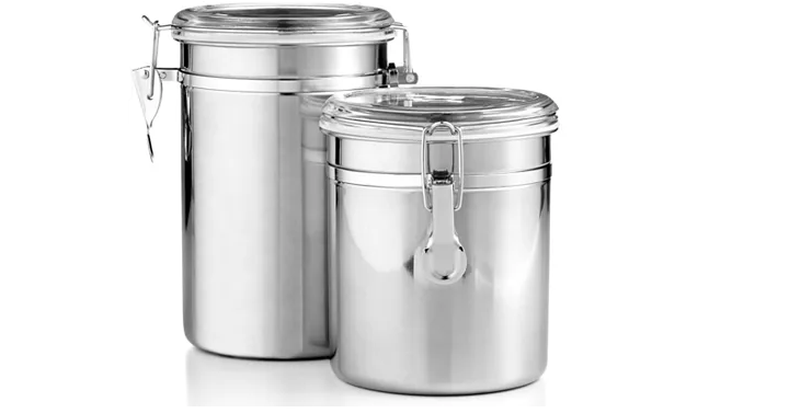 Martha Stewart Essentials Set of 2 Food Storage Canisters Only $5.99! (Reg. $17)