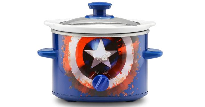 Marvel Captain America Shield 2-Quart Slow Cooker – Only $10.42!