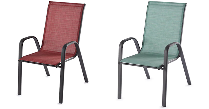 Kohl’s $10 off $25! Earn Kohl’s Cash! Spend Kohl’s Cash! Stack Codes! SONOMA Goods for Life Coronado Stacking Patio Chair – Just $21.99!