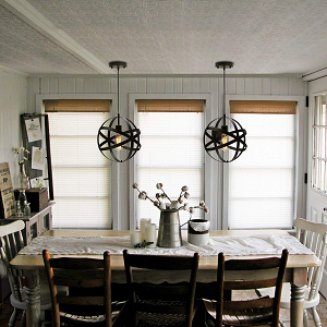 Farmhouse Rustic Hanging Chandelier Only $33.32!