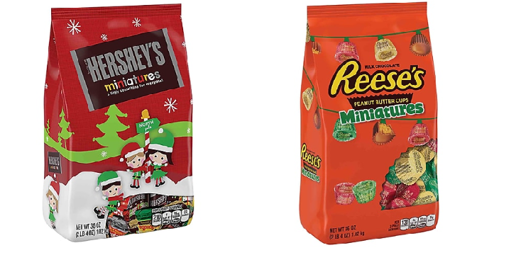 Hershey’s Reese’s or Miniature Chocolate Bars (36 oz) Only $4.99! That’s 66% off!
