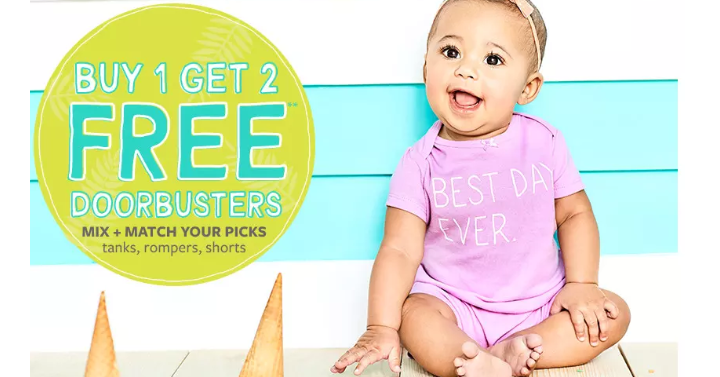 Carter’s: Kids Clothes Buy 1 Get 2 for FREE!