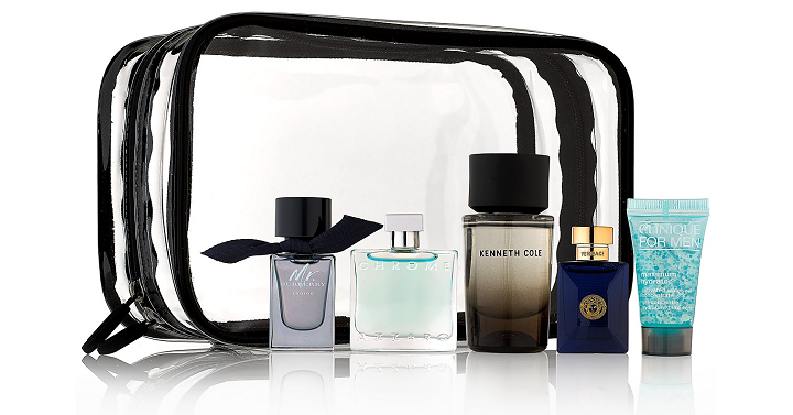 5 Piece Cologne Coffret Gift Set Only $10.00! Great Father’s Day Gift!