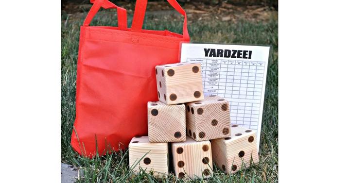 Oversized Wood Yard Dice – Only $27.99!